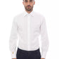 White Cotton Men Shirt