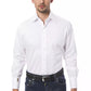 White Cotton Men Shirt