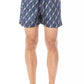 Multicolor Polyamide Men Swimwear Short