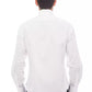 White Cotton Men Shirt
