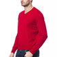 Red Merino Mens Sweater