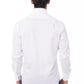 White Cotton Men Shirt