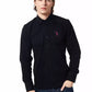 Black Cotton Men Shirt