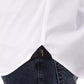 White Cotton Men Shirt