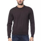 Brown Merino Wool Men Sweater