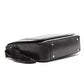 Black Leather Men Messenger Bag
