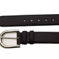 Black Leather Men Belt