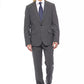 Gray Wool Mens Suit
