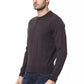 Brown Merino Wool Men Sweater
