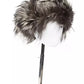 Gray Fox Fur Men Cap