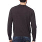 Brown Merino Wool Men Sweater