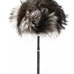 Gray Fox Fur Men Cap