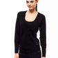 Black Wool Women Sweater