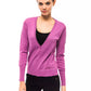 Purple Wool Women Sweater