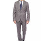Gray Wool Men Suit