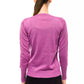 Purple Wool Women Sweater