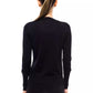 Blue Wool Women Sweater