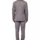 Gray Wool Men Suit