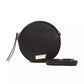 Black Leather Women Crossbody Bag