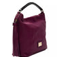 Burgundy Leather Women Shoulder Bag