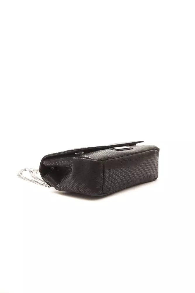 Black Leather Women Crossbody