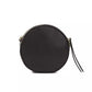 Black Leather Women Crossbody Bag