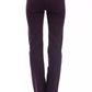 Purple Cotton Women Jean