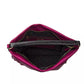 Burgundy Leather Women Shoulder Bag