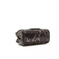 Gray Leather Women Handbag
