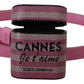 Pink Black Leather Strap Gold Metal Logo Airpods Case