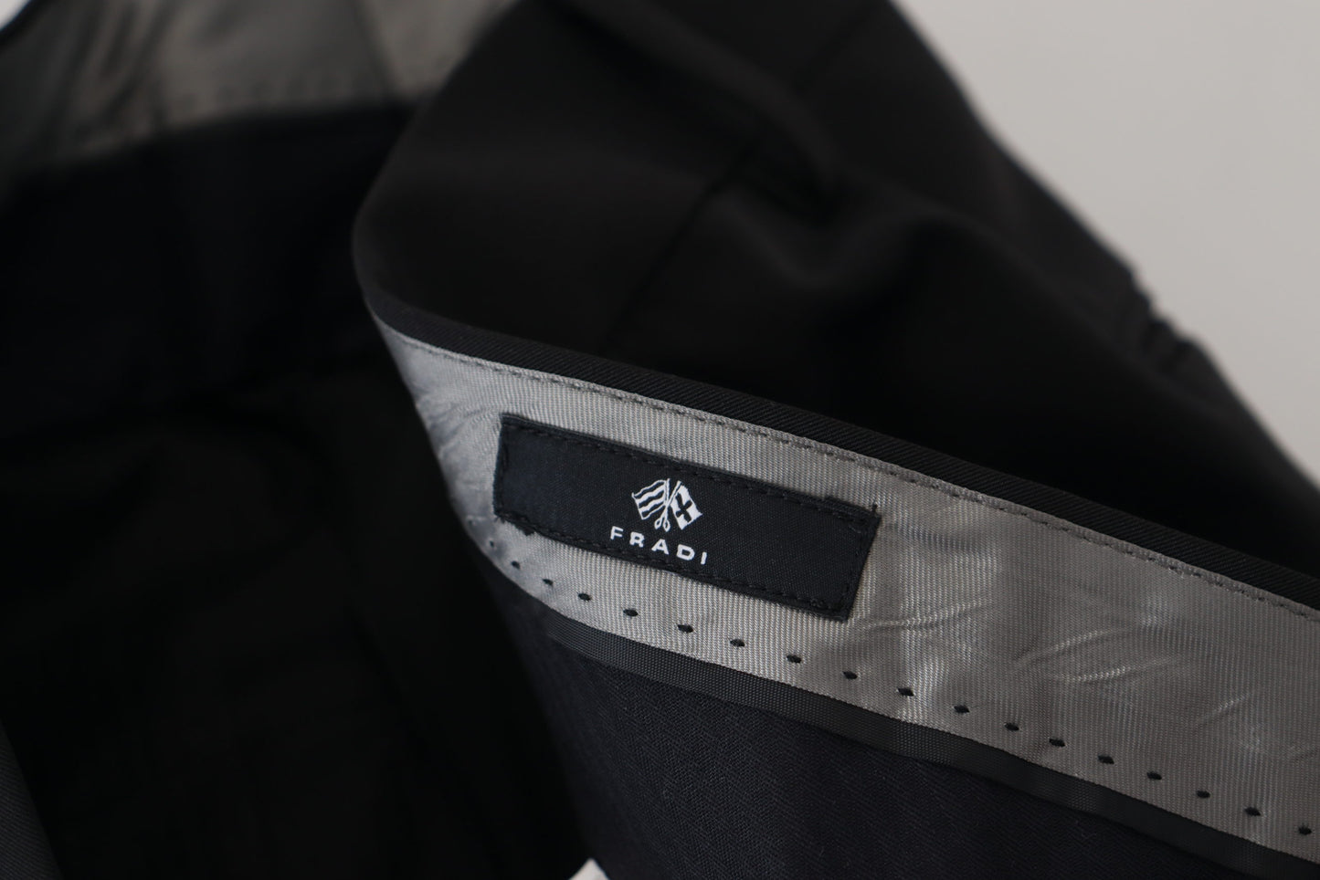 Elegant Black Stretch Cotton Pants