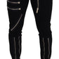 Chic Black Mainline Cotton Blend Pants