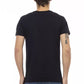 Black Cotton Men T-Shirt