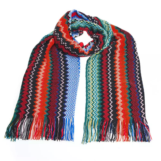 Multicolor Wool Women Scarf