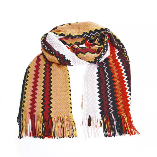 Multicolor Wool Women Scarf