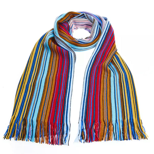 Multicolor Wool Women Scarf