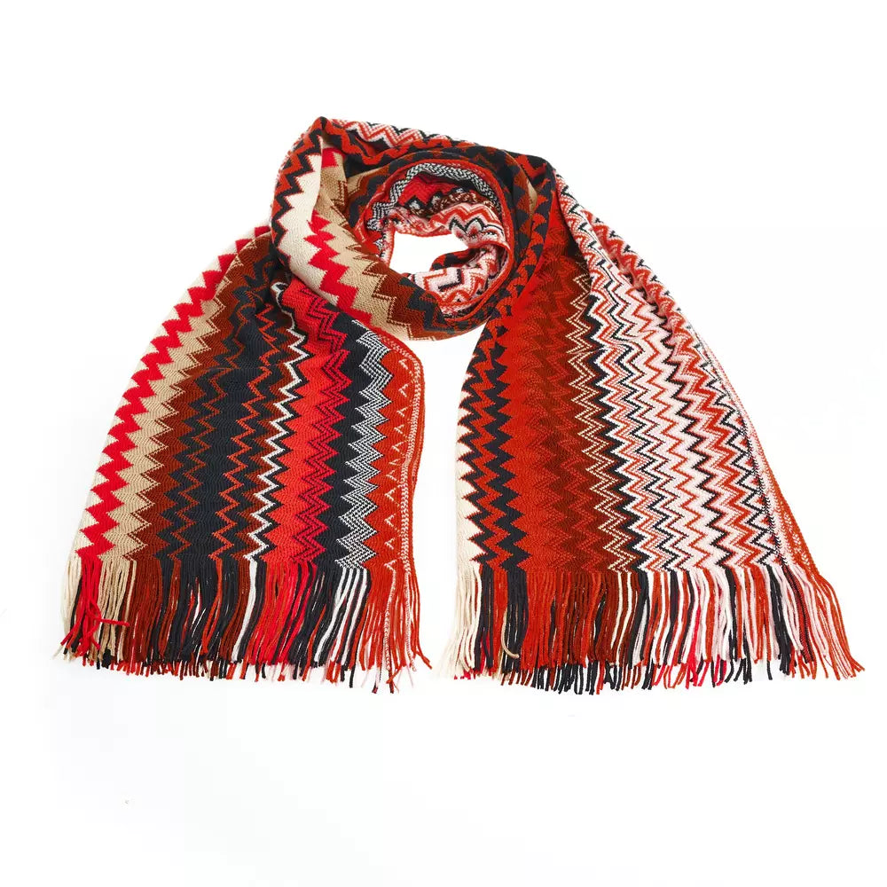 Multicolor Wool Women Scarf