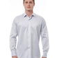 Gray Cotton Men Shirt