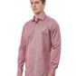 Red Cotton Men Shirt