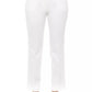 White Cotton Women Trouser