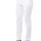 White Cotton Women's Trouser