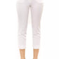 White Cotton Women Pant