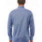 Blue Cotton Men Shirt