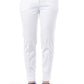 White Cotton Women Pant