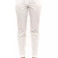White Cotton Women Pants