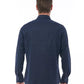 Blue Cotton Men Shirt