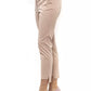Pink Cotton Women Trouser