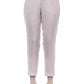 Pink Viscose Women Pant