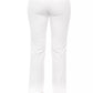 White Cotton Women Trouser
