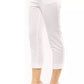 White Cotton Women Pant